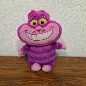 Plush Disney Talking Cheshire Cat with Light Up Eyes 11" Tall Stuffed Animal